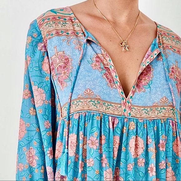🌺🎉HP🎉🌺 NWT Spell & The Gypsy Love Story Boho Dress - Picture 8 of 16
